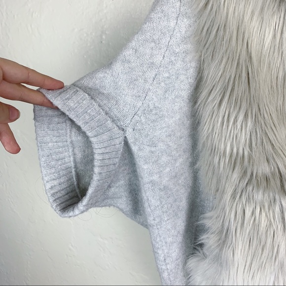 Sleeping On Snow Alpaca Wool Fur Hooded Sweater - Picture 5 of 10